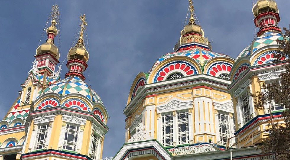 Almaty Cathedral (Zenkov Cathedral), Almaty, Kazakhstan